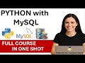 Python with MySQL – Complete Guide for Beginners | CRUD, DDL, DML, TCL & More