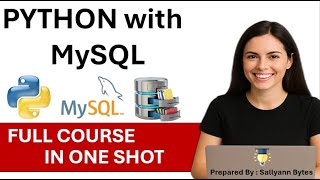 Python with MySQL – Complete Guide for Beginners | CRUD, DDL, DML, TCL & More