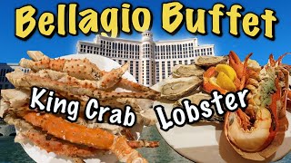 Bellagio Holiday Gourmet Dinner KING CRAB LEGS \u0026 LOBSTER Buffet Las Vegas