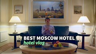 Hotel Vlog: Best Hotel in Moscow. Cinematic hotel video - luxury room tour in Baltschug Kempinski