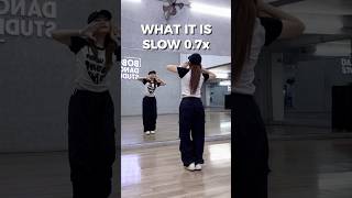 WHAT IT IS⁉️ (SLOW 0.7x) / Aira Casim Choreography #bobodancestudio #whatitis