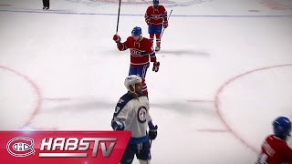 Lars Eller marque en supériorité numérique / Eller scores a power play goal