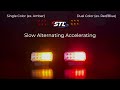 Alpha-Z® 7x3 LED Surface Mount Warning Light (Dual Memory) - Flash Patterns