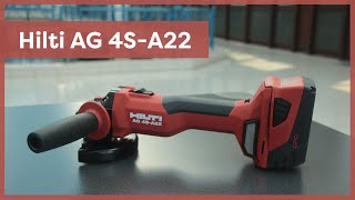 Akku-Winkelschleifer Test: Hilti AG 4S-A22