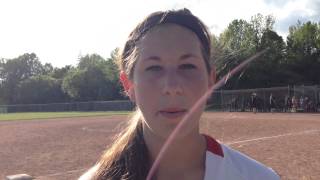 Kimberly's Jenna Smarzinski talks about sectional win over Beaver Dam.