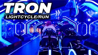 NEW TRON Lightcycle/Run FULL Ride POV [4K] Magic Kingdom Walt Disney World  Roller Coaster