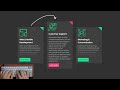ASMR Programming - CSS Card Read More Button Hover Effect - No Talking