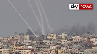 Israel-Palestinian conflict: Rockets fired from both sides leading up to ceasefire