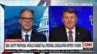 Senator Mike Rounds Discusses Social Security Reform with Jake Tapper on CNN's State of the Union