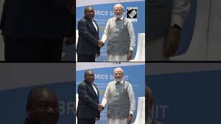 PM Modi holds bilateral talks with Mozambican President Filipe Nyusi