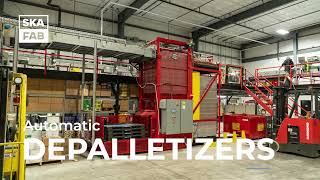 Welcome to Ska Fabricating | Industry Leading Depalletizers and Packaging Line Automation Solutions