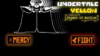 Undertale Yellow Shades of Justice MOD: Asgore Neutral BOSS FIGHT (PART 4)