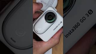 Insta360 GO 3 S unboxing #insta360 #gopro #vlog #action #actioncamera #testing #shorts #new #cool