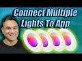 Lumary Home RGB Lights How To Connect Multiple Lights To App