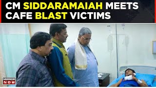 Karnataka CM Siddaramaiah Visits Bengaluru Blast Site, Meets Injured At Hospital | Top News