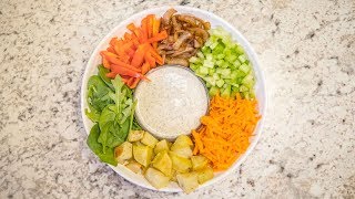 Baked Potato Salad Bowl || COOKING WITH BERTA JAY