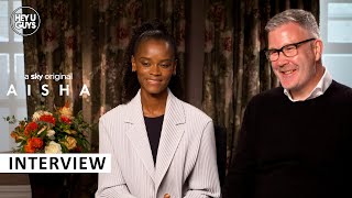 Aisha - Letitia Wright & Frank Berry on finding the truth, strength & passion every day on set