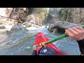 gopro kayaking raw aslu box canyon canada bc