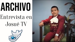 Heriberto Chicas (El ruiseñor de Cristo) - ENTREVISTA EN JOSUE TV 2011