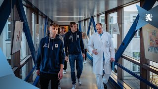 Löwen zu Besuch in LMU Kinderklinik