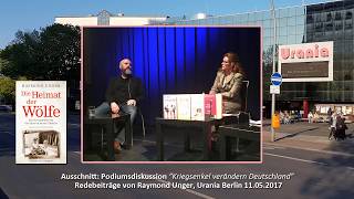 Urania Berlin: „Kriegsenkel verändern Deutschland“ mit Raymond Unger