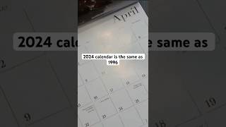 Leap year: 2024 calendar is the same as 1996. Here’s why #2024 #leapyear #news #calendar