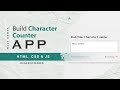 How to Build a Real-Time Character Counter App | HTML, CSS & JavaScript
