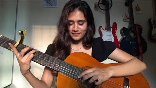 Raata Lambiya (Shershaah)  - Fingerstyle cover | Mihika Sansare