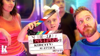 Behind the Scenes on our New Show! (KidCity: AI Attack Studio Tour)