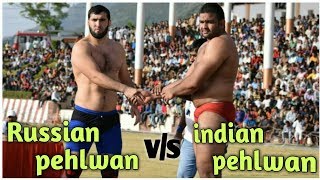 Omar pehlwan (Russia) v/s Mehar rohtak (India) (katra Kushti dangal) 16-oct-2018