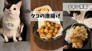 嫁料理5品とたまに猫⑦ 5 dishes for my wife and sometimes a cat⑦