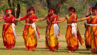 Amra Sobai Raja | Rabindra Sangeet | Dance performed by Thanchi students | 26 March, 2017|