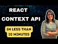 Context Api React | Usecontext React Hooks