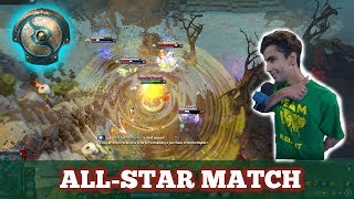 TI7 ALL-STAR MATCH!! (w/ Player Voices and Reactions) | The International 2017 Dota 2