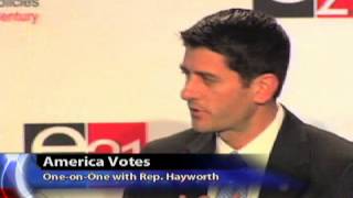 America Votes: One-on-One with Rep. Hayworth (Full Interview)