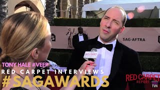 Tony Hale #Veep on the 22nd Annual Screen Actors Guild Awards Red Carpet #SAGAwards