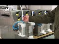 semi automatic can filling machine and sealing machine （how to fill beverage into can）