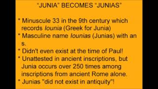 Junia the Female Apostle