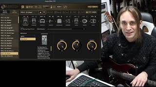 Hotone ampero in detail - overview (effects, amps, controls)