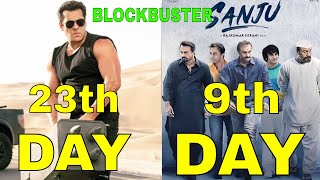 Race 3 23th Day Box Office And Sanju 9th Day Box Office | Race 3 Vs Sanju | Salman Khan