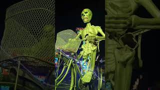 Haddi Raja 💀#horrorstories #horrorstory #cycling #skeleton #night #scary
