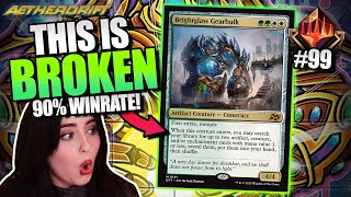 This is the BEST CARD from Aetherdrift | #99 Mythic Standard MTG Arena