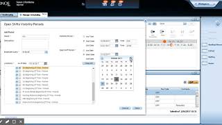 creating visibility periods and managing your schedule