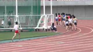 1500m  予選 2組 第65回新潟県高校総体