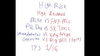 TYS: FNF MIC VS MIKE (JUDGED BATTLE) | #HRHR