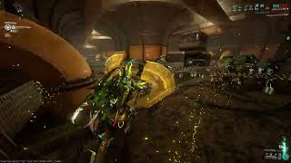 Warframe: STEEL PATH Unairu Caustic Strike 100% armor stripping with umbral Saryn build