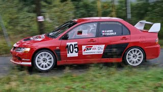 9. Podbrdské setkání legend 2024 Filip Hebr - Petr Bubrle - Mitsubishi Lancer Evo IX