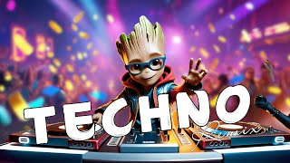 TECHNO MIX 2024 🎧 Rave Techno Remixes for Party, Gym, and Car Music