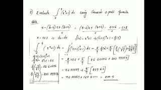 CE 306  Gauss Quadrature Method