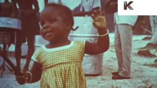 1950s Trinidad, Beach Party, Steel Drums